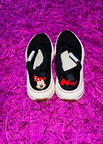 Zara kız çocuk Siyah Örgü Spor Ayakkabı - Görsel 3