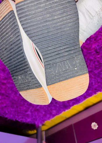 Zara kız çocuk Siyah Örgü Spor Ayakkabı - Görsel 6