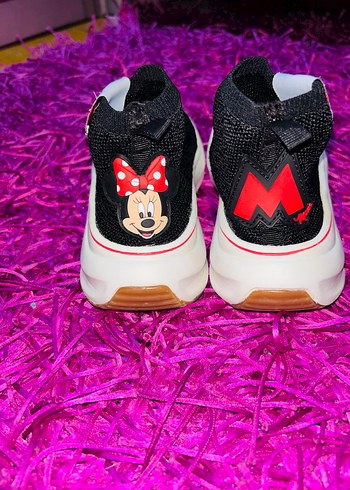 Zara kız çocuk Siyah Örgü Spor Ayakkabı - Görsel 2