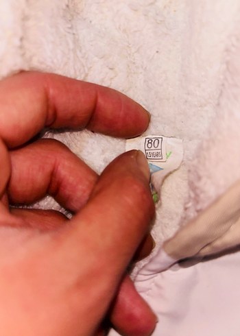 Bebek Nakışlı Kürklü Tulumu - Görsel 6