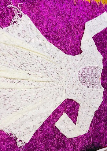 Dantel Detaylı Uzun Bohem Kadın Elbise - Görsel 2