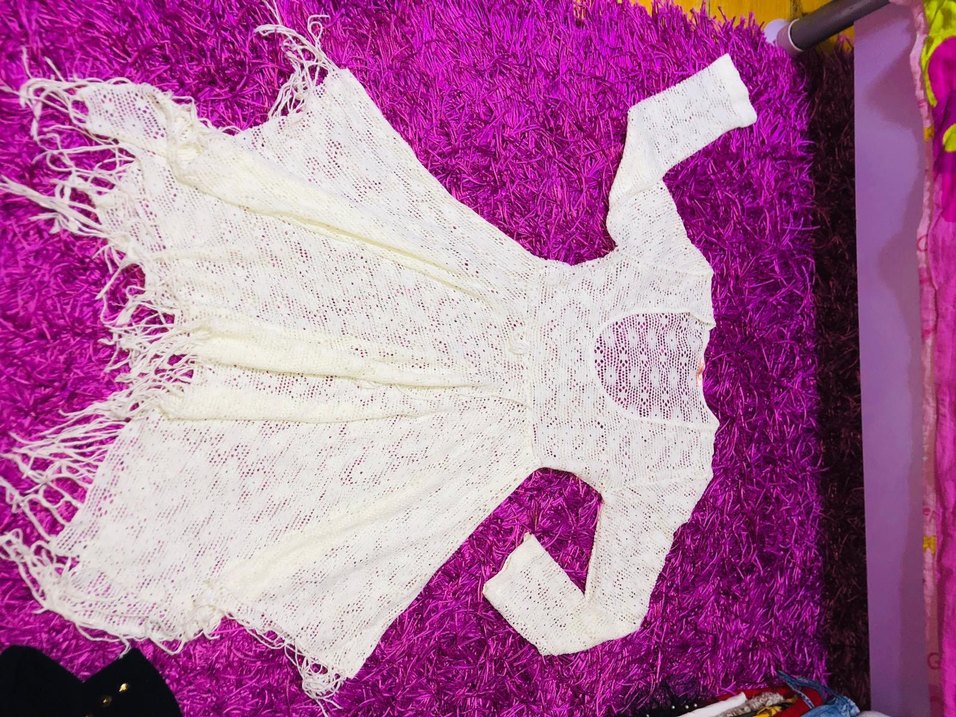 Dantel Detaylı Uzun Bohem Kadın Elbise - Görsel 2