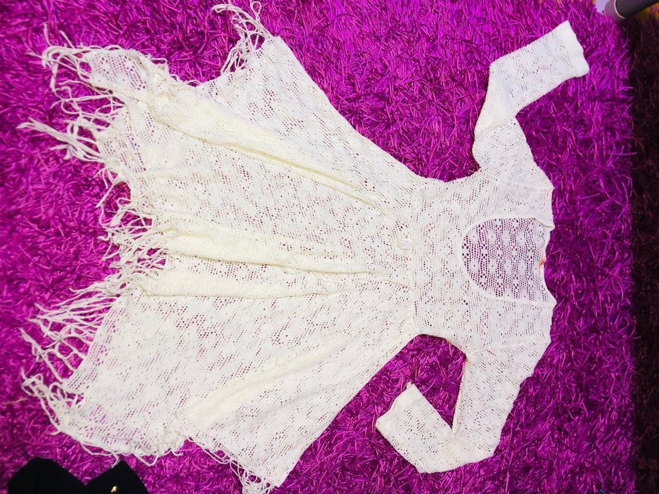 Dantel Detaylı Uzun Bohem Kadın Elbise - Görsel 3