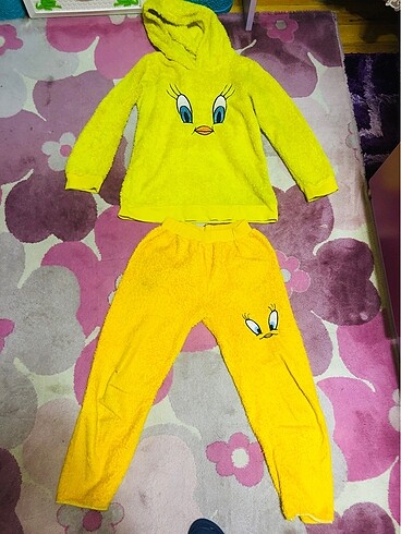 Kız çocuk polar pijama