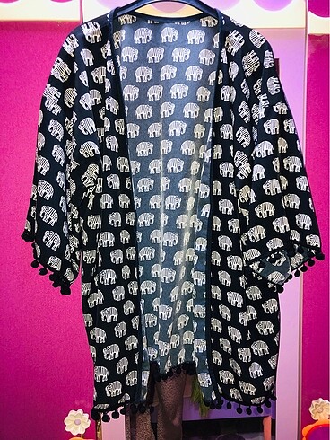Blazer ceket ponponlu
