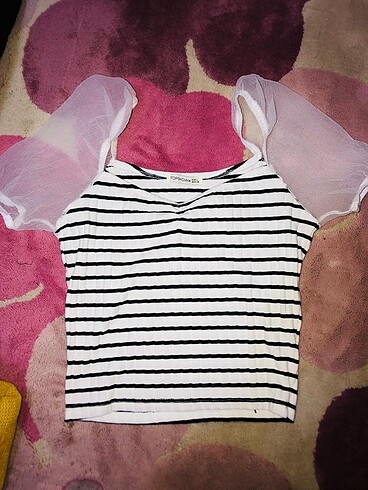 Topshop Tüllü crop