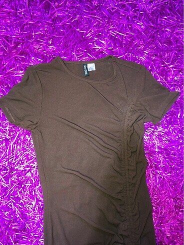 H&M H&M mini drapeli elbise
