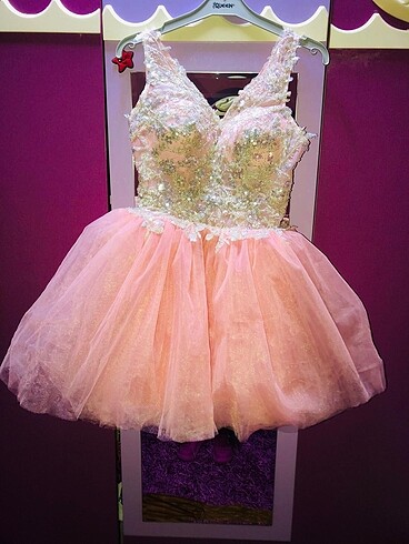 Prenses mini abiye - Görsel 5