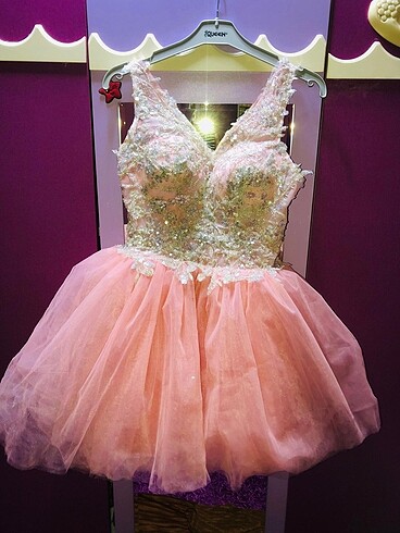 Prenses mini abiye - Görsel 14