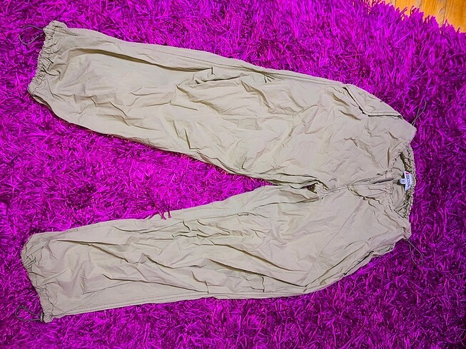Diğer Paraşüt kumaş lastikli kargo pantalon
