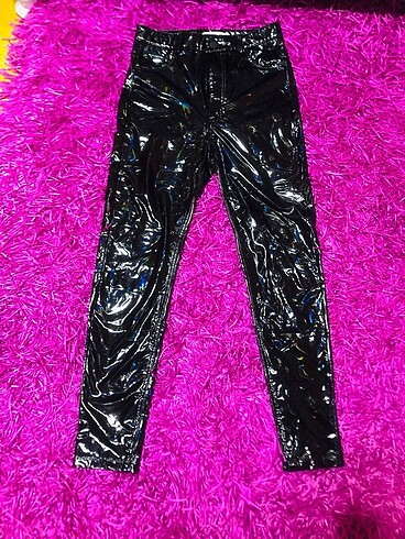 PULL&BEAR rugan deri pantalon parlak