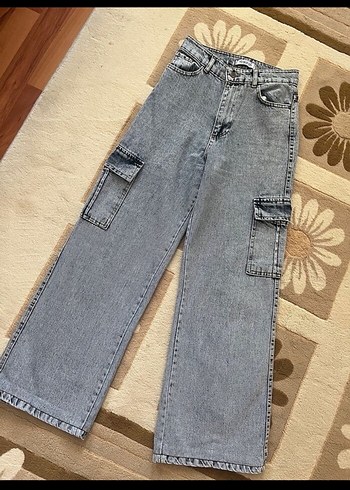 12-13 Yaş Beden Bol paça pantolon