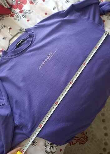 m Beden mor Renk Sweatshirt