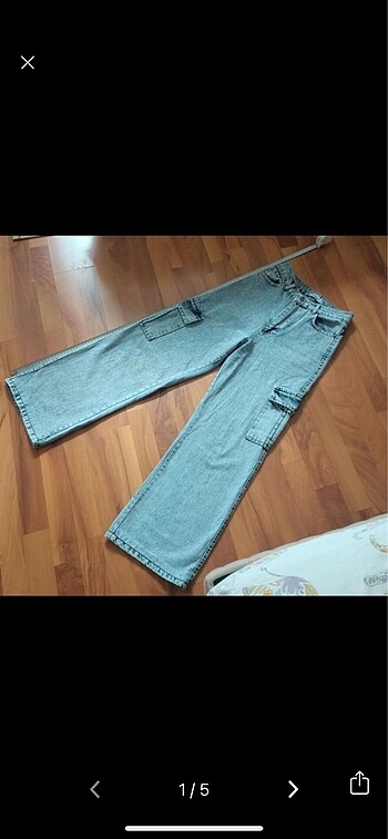 Kargo cepli jean