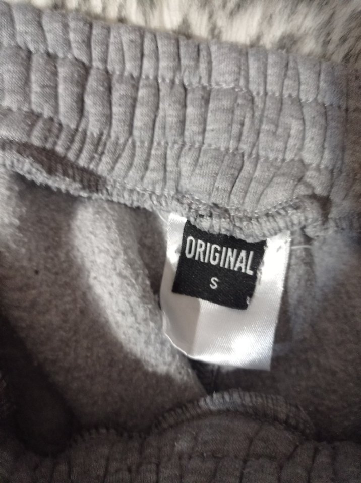 Gri Salaş Kesim Erkek Eşofman Altı - Görsel 2