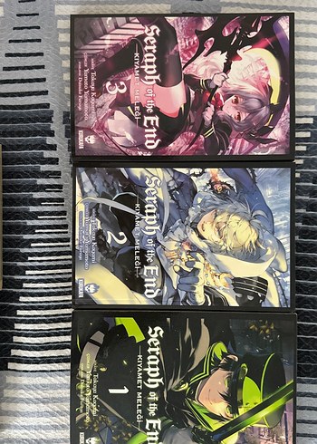 Seraph of the End Manga Seti - Cilt 1, 2, 3