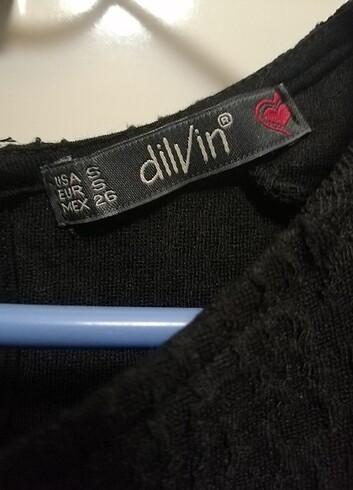 Dilvin Siyah mini elbise