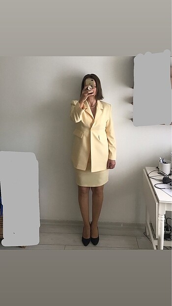 Etek ceket takımı - Görsel 2