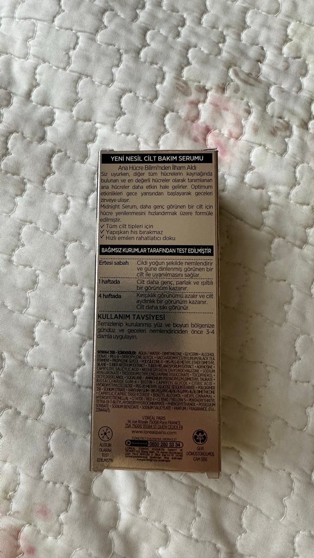 L'Oréal Age Perfect Midnight Onarıcı Serum - Görsel 2