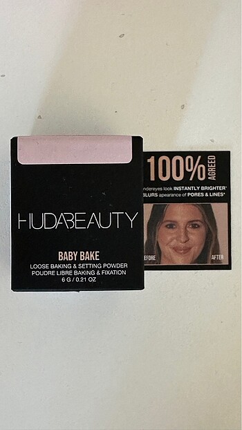 Huda beauty baby bake cherry blossom 6gr mini boy - Görsel 2