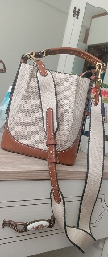 Beden camel Renk Zara çanta