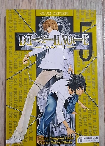 Death Note 5. Cilt manga