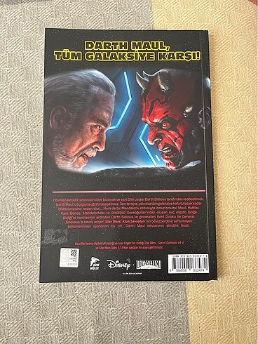 Darth maul Dathomir?in oğlu çizgi roman