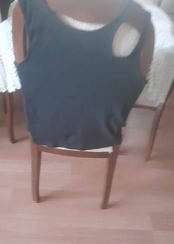 l Beden Siyah Kadın Atlet Basic Kesim