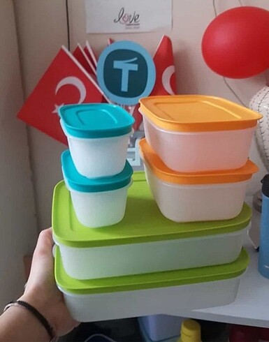 Beden çeşitli Renk Solingen Tupperware Pella hepsi mevcut