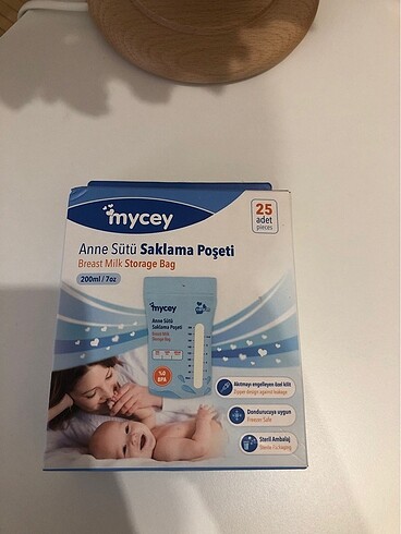 Anne sütü saklama poşeti