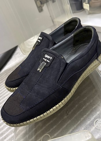 Mavi Erkek Spor Ayakkabı Velcro Kapamalı - Görsel 2