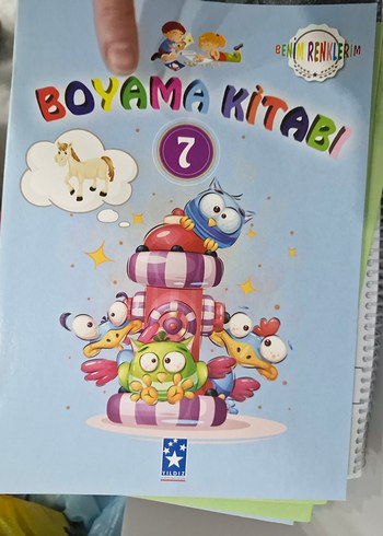 Boyama Kitabı 1 - Eğlenceli Çizimler - Görsel 8