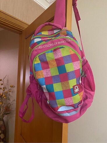 Benetton marka okul çantası