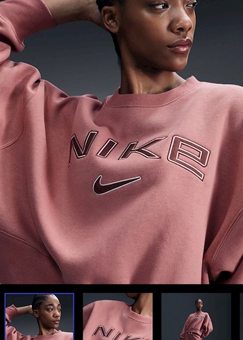 Orijinal Nike Kadın Salaş Sweatshirt