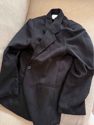 s Beden siyah Renk H&M marka blazer