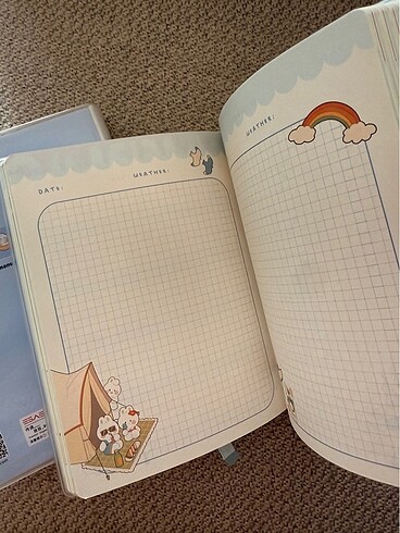  Beden Renk İki adet defter