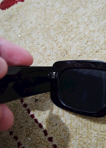 Siyah Şeffaf Erkek Güneş Gözlüğü - Görsel 7