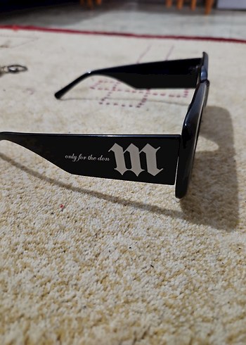 Siyah Şeffaf Erkek Güneş Gözlüğü - Görsel 6