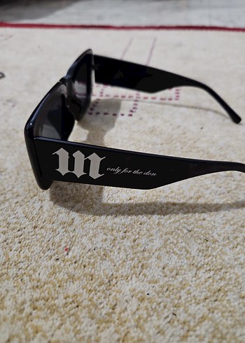 Siyah Şeffaf Erkek Güneş Gözlüğü - Görsel 5