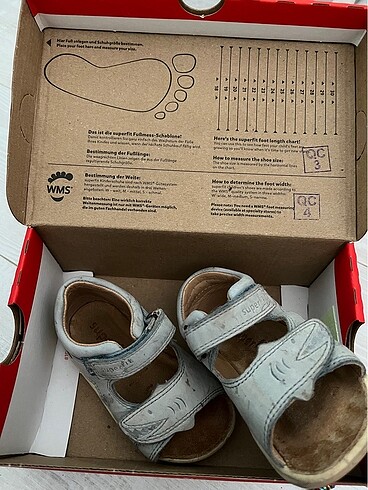Superfit 20 numara sandalet