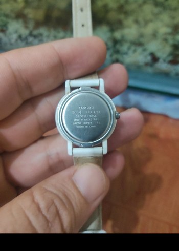 Beden beyaz Renk Orjinal Casio Mini Kadın Saat Beyaz