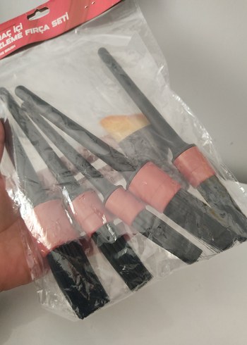 Oto Detay Fırça 6'li Kaliteli Temizlik FIRÇA SETİ - Görsel 4