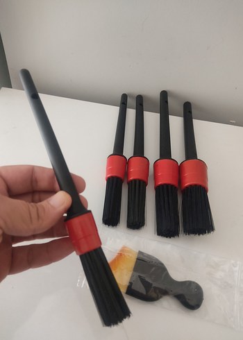Oto Detay Fırça 6'li Kaliteli Temizlik FIRÇA SETİ - Görsel 3