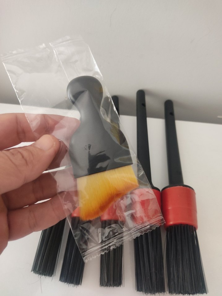 Oto Detay Fırça 6'li Kaliteli Temizlik FIRÇA SETİ - Görsel 2