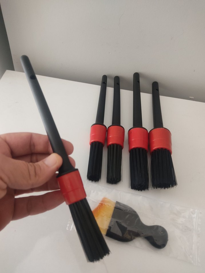 Oto Detay Fırça 6'li Kaliteli Temizlik FIRÇA SETİ - Görsel 3