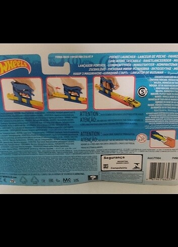 Hot Wheels Pocket Launcher Fırlatıcılar Serisi Metal - Görsel 5