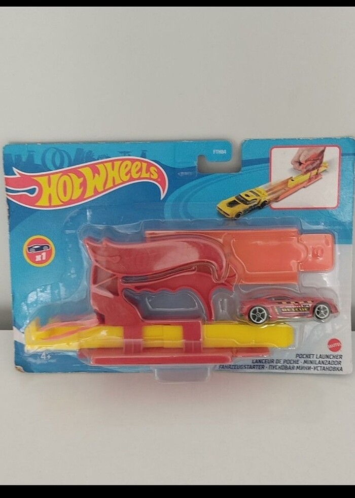 Hot Wheels Pocket Launcher Fırlatıcılar Serisi Metal - Görsel 2