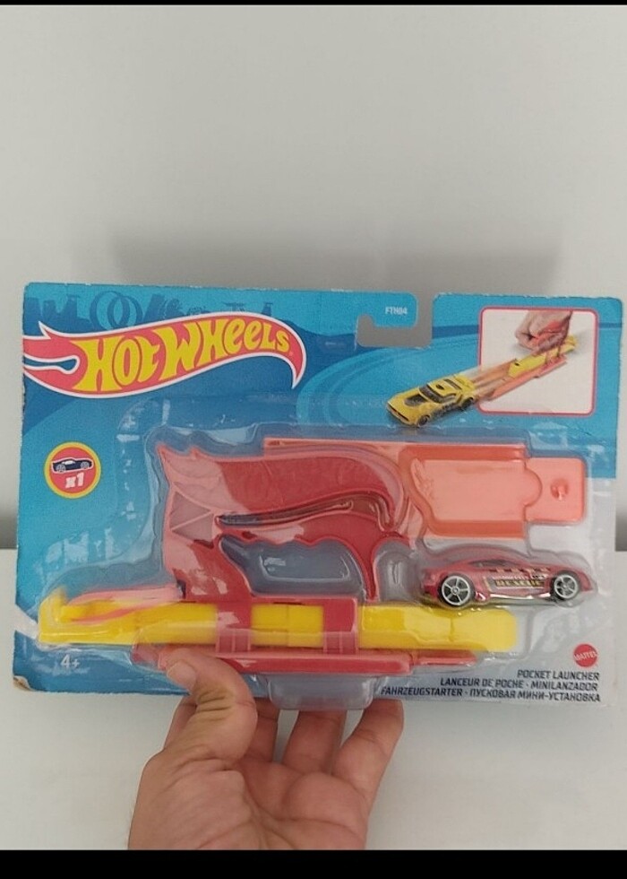 Hot Wheels Pocket Launcher Fırlatıcılar Serisi Metal - Görsel 4