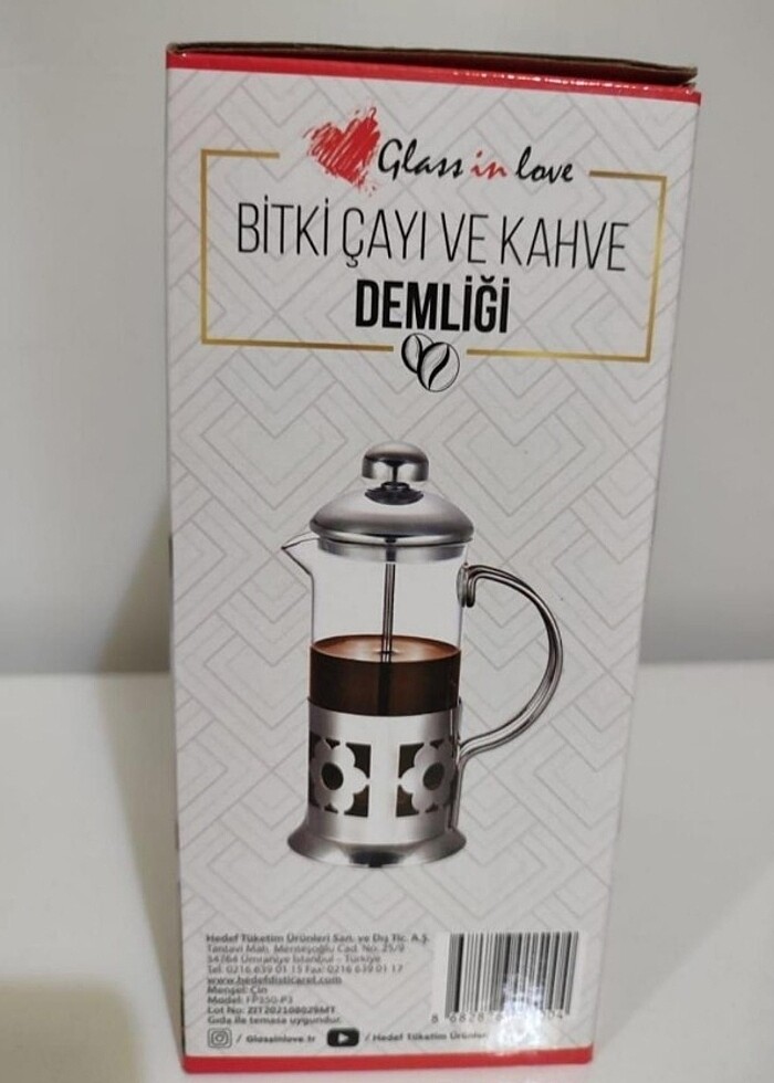 Class In Love Kahve & Bitki Çayı Demleme Bardağı - Görsel 4