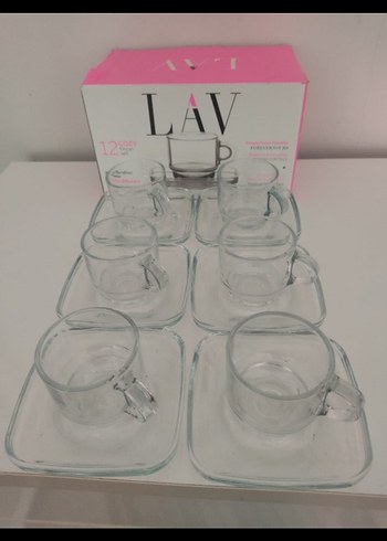 LAV COZY 12 Parça Fincan Seti SIFIR - Görsel 4